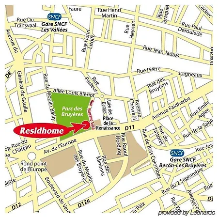 Residhome Colombes Monceau Aparthotel Bois-Colombes